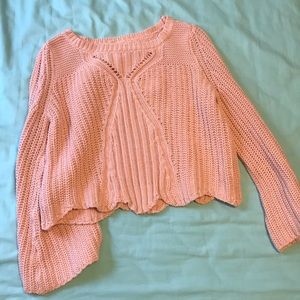 Cropped sweater